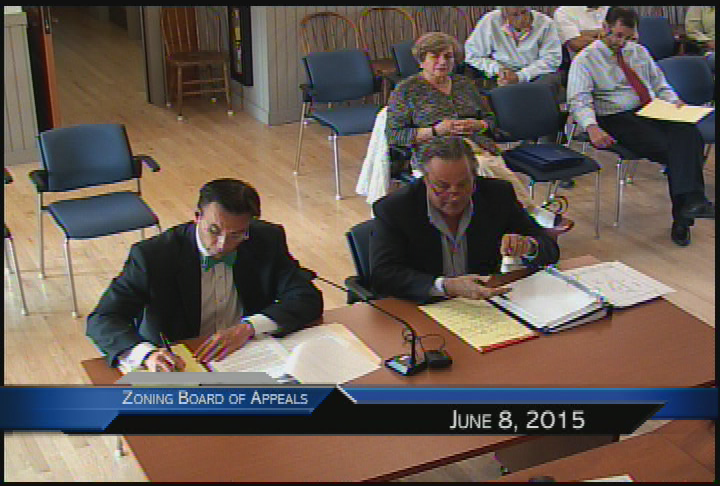 Thumbnail image for Zoning Board of Appeals 6/8/2015