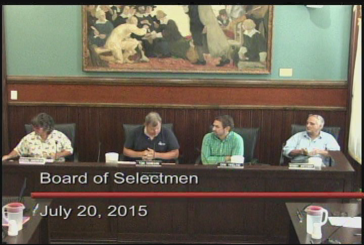 Thumbnail image for Provincetown Board of Selectmen 7/20/2015