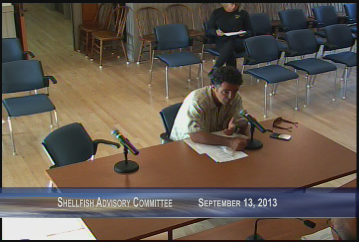 Thumbnail image for Shellfish Advisory Committee 9/13/2013