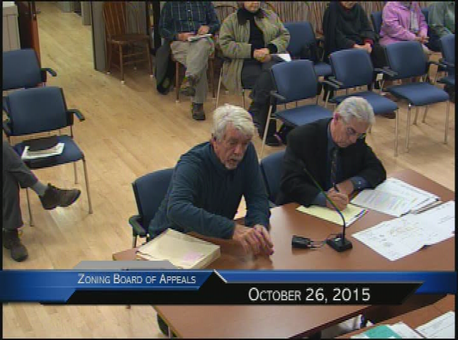 Thumbnail image for Zoning Board of Appeals 10/26/2015