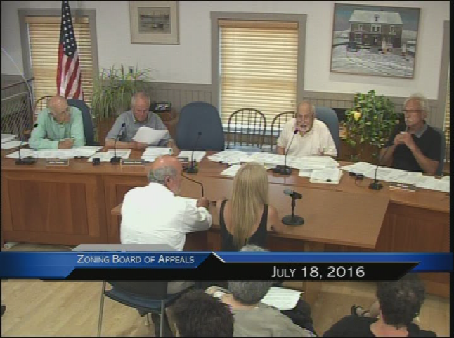 Thumbnail image for Zoning Board of Appeals 7-18-2016
