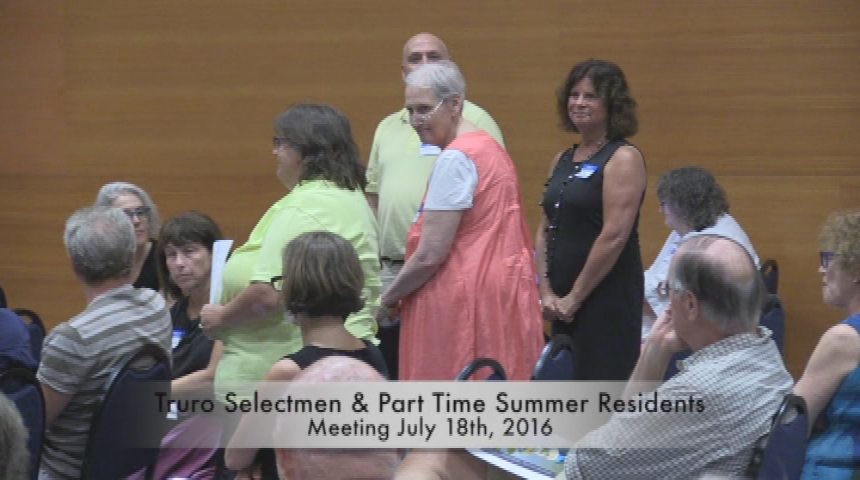 Thumbnail image for Truro Board of Selectmen Meeting w/ Summer Residents 7_18_2016