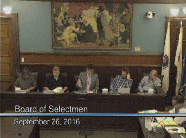 Thumbnail image for Provincetown Board of Selectmen 9-26-2016