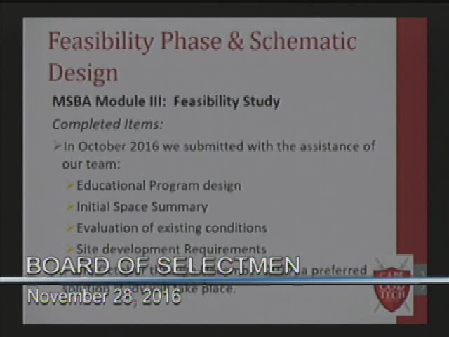 Thumbnail image for Provincetown Board of Selectmen 11-28-2016