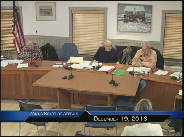 Thumbnail image for Zoning Board of Appeals 12-19-2016