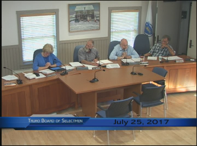 Thumbnail image for Truro Board of Selectmen 7-25-2017