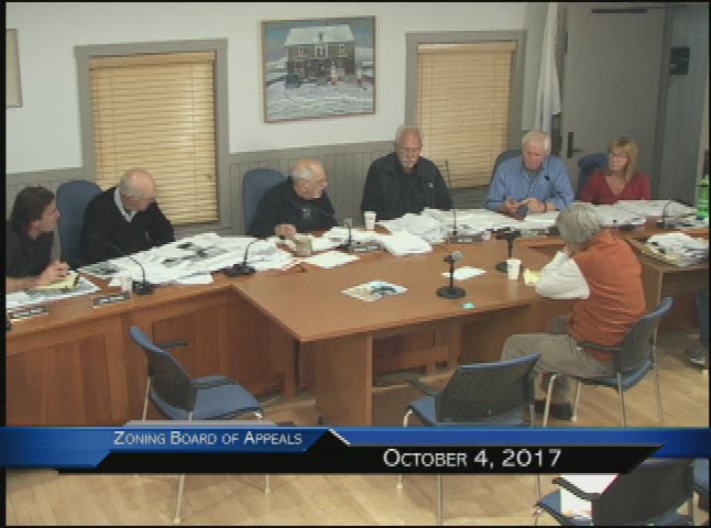 Thumbnail image for Zoning Board of Appeals 10-4-2017