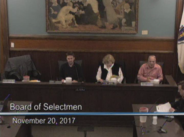 Thumbnail image for Provincetown Board of Selectmen 11-20-2017