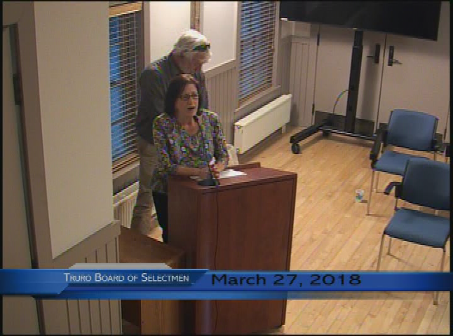 Thumbnail image for Truro Board of Selectmen 3-27-2018