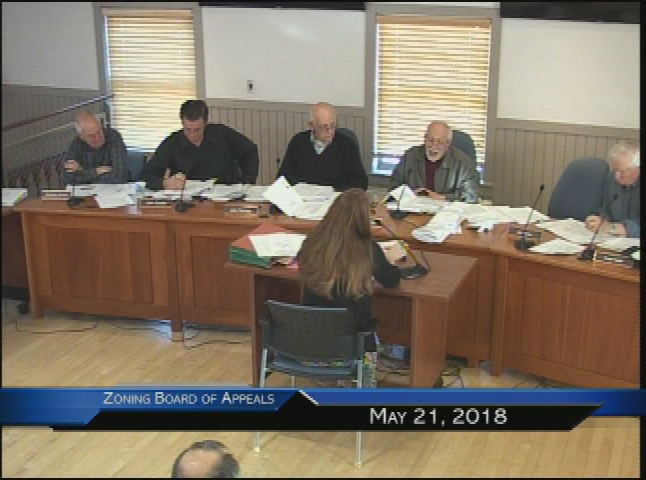 Thumbnail image for Zoning Board of Appeals 5-21-2018