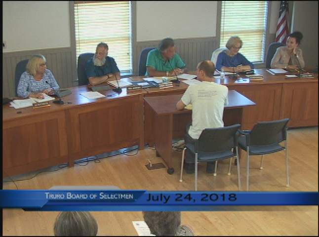 Thumbnail image for Truro Board of Selectmen 7-24-2018