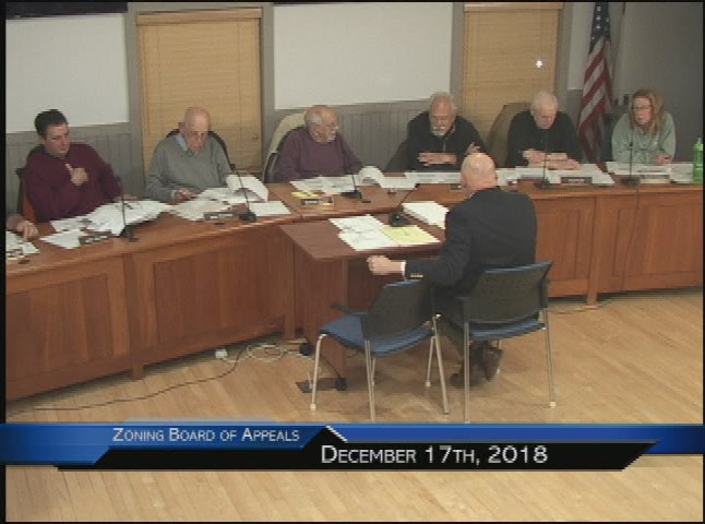 Thumbnail image for Zoning Board of Appeals 12-17-2018