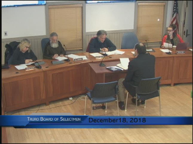 Thumbnail image for Truro Board of Selectmen 12-18-2018
