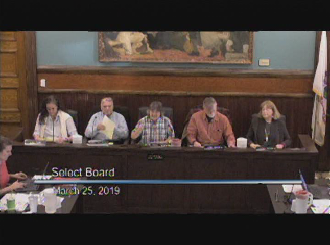 Thumbnail image for Provincetown Board of Selectmen 3-25-19