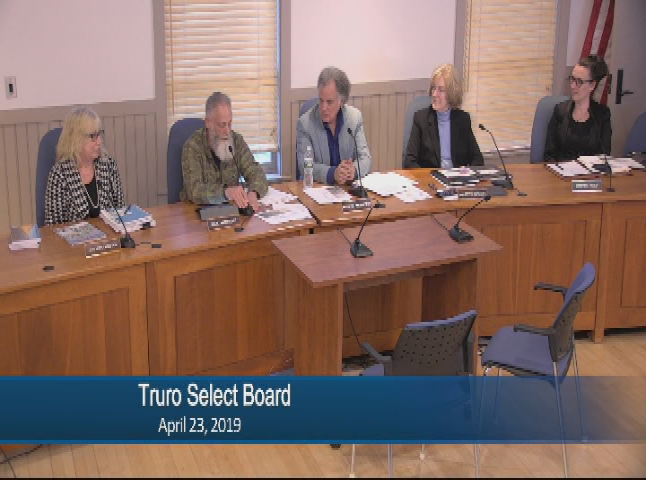 Thumbnail image for Truro Board of Selectmen 4-23-2019