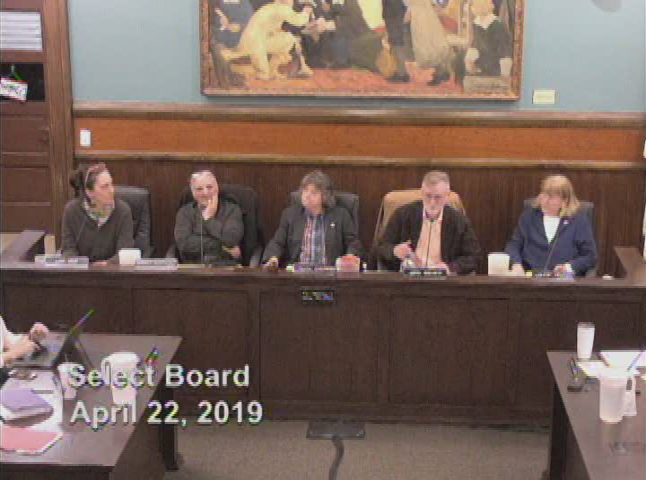 Thumbnail image for Provincetown Board of Selectmen 4-22-19