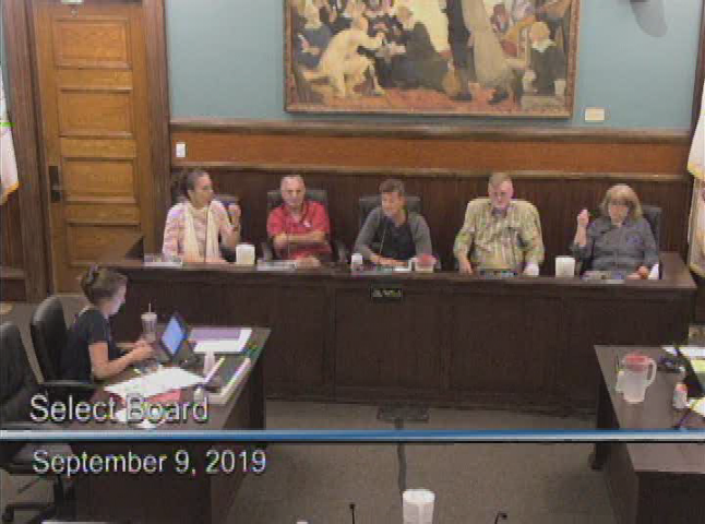 Thumbnail image for Provincetown Board of Selectmen 9-9-2019
