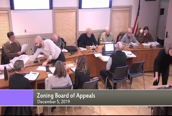 Thumbnail image for Zoning Board of Appeals12-5-19