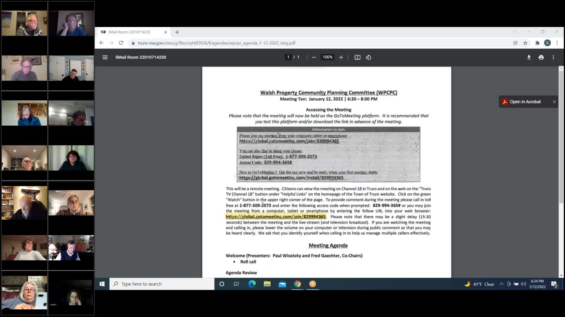 Thumbnail image for Walsh Property Committee 1-12-2022