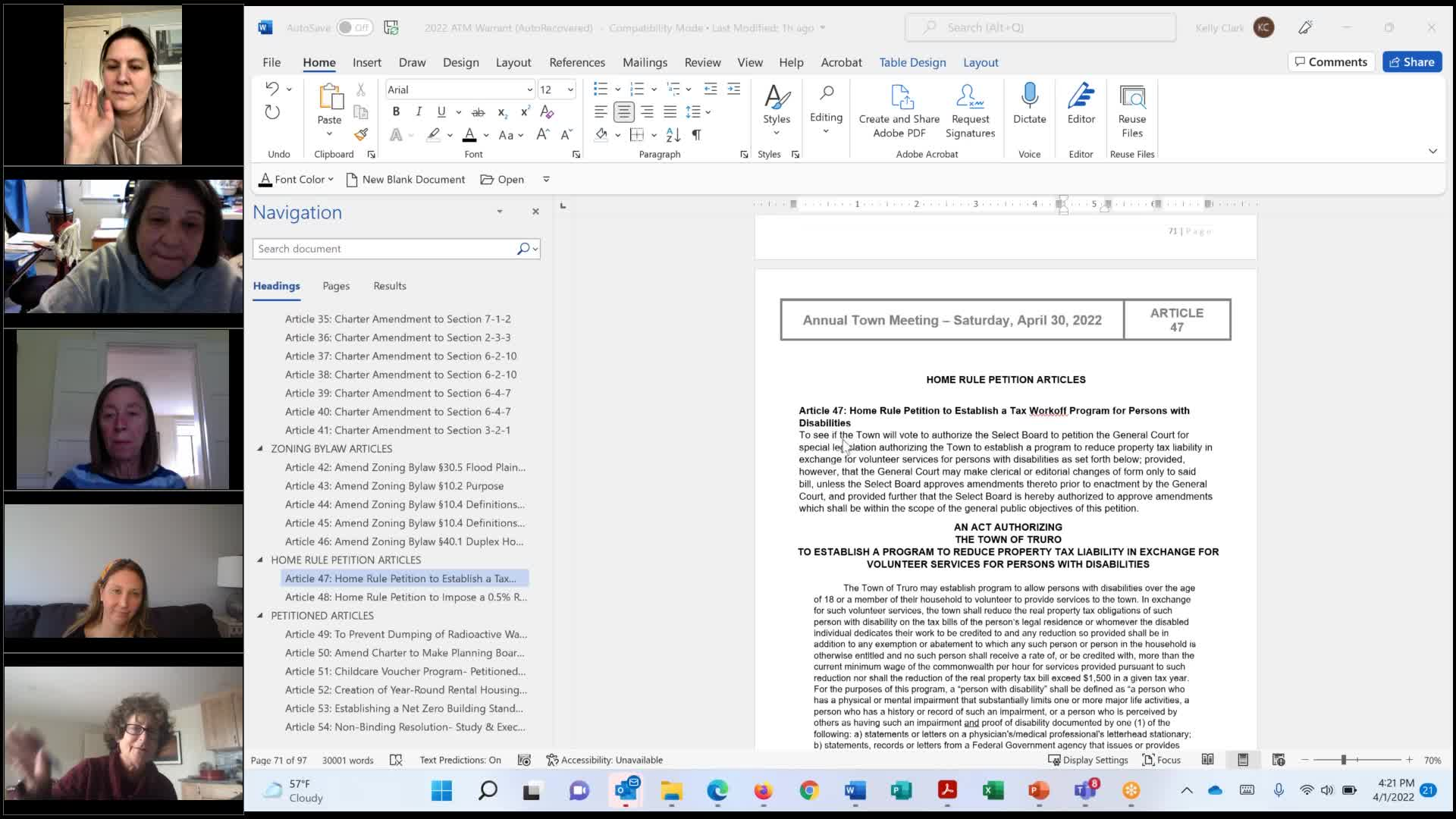 Thumbnail image for Commission on Disabilities 4-1-2022