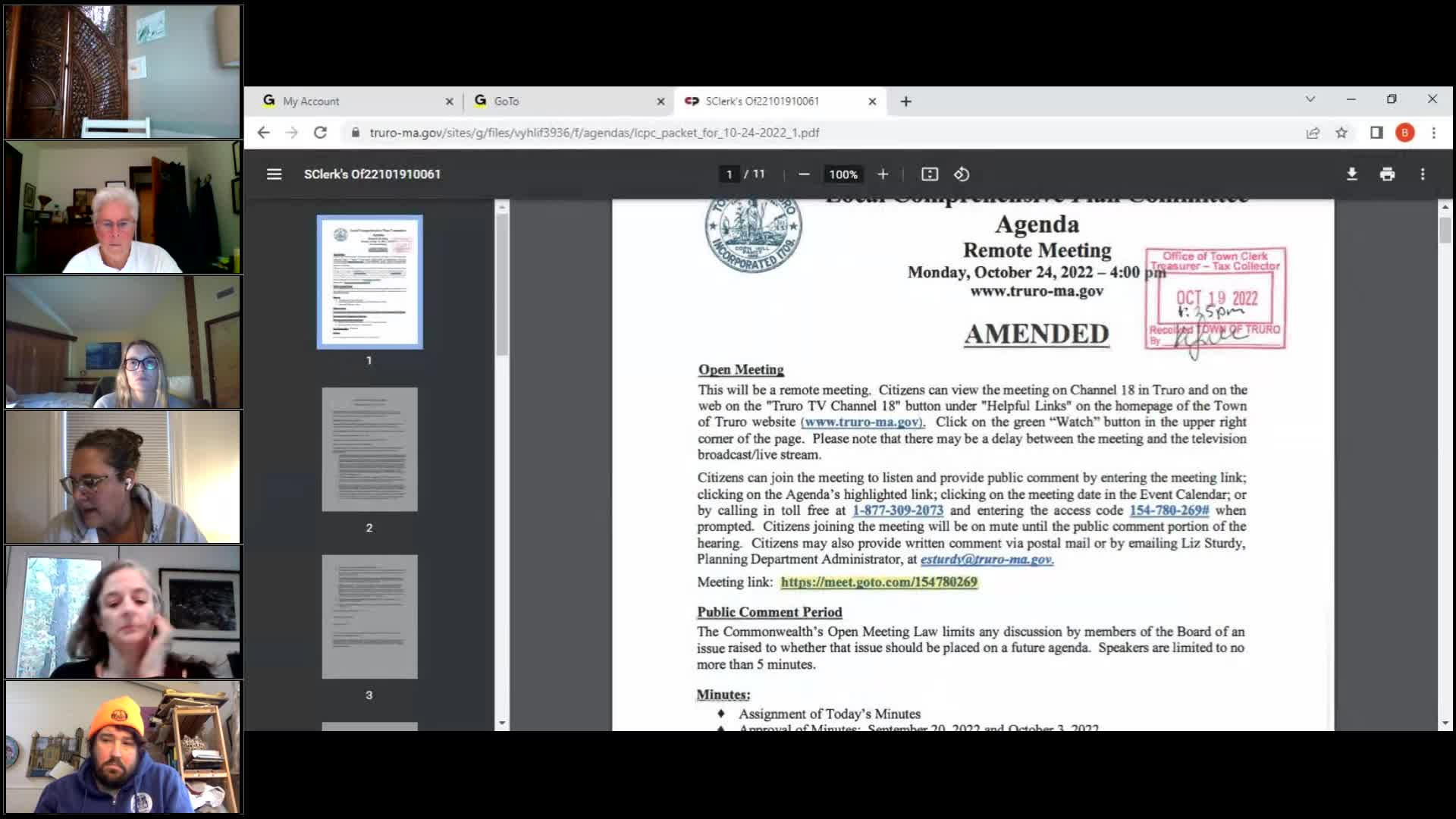Thumbnail image for Local Comprehensive Plan Committee 10-24-2022