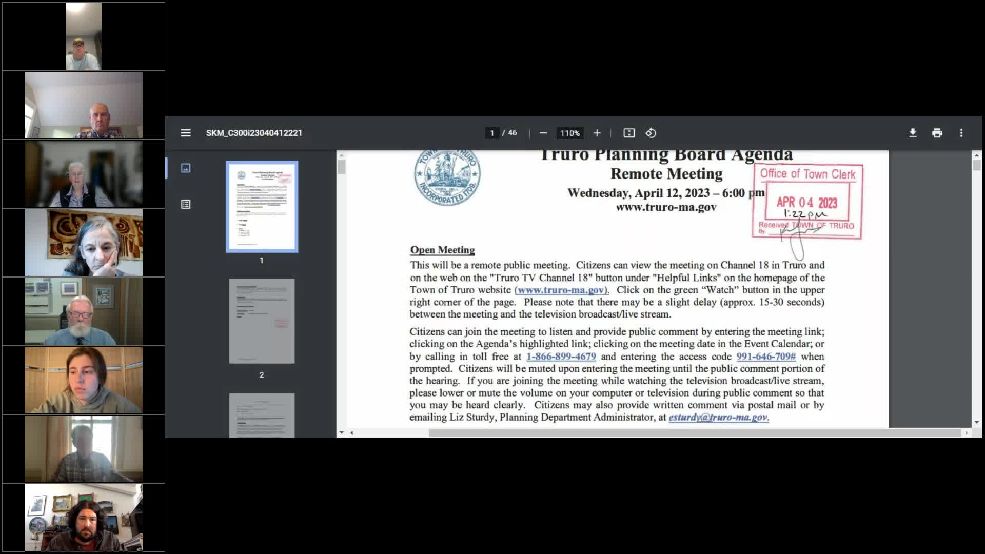 Thumbnail image for Planning Board 4-12-2023