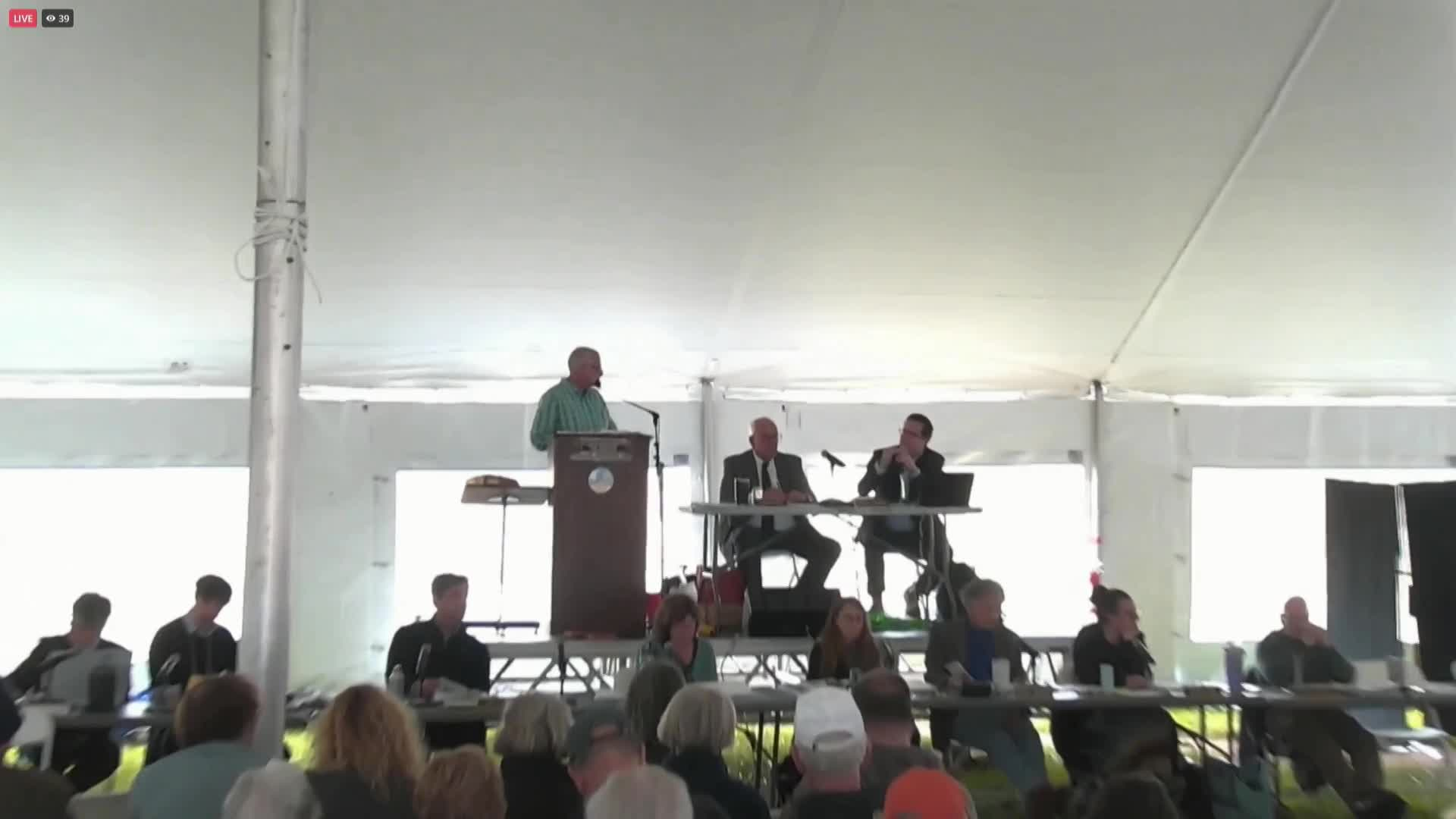 Thumbnail image for Annual Town Meeting Day 1 5-4-2024