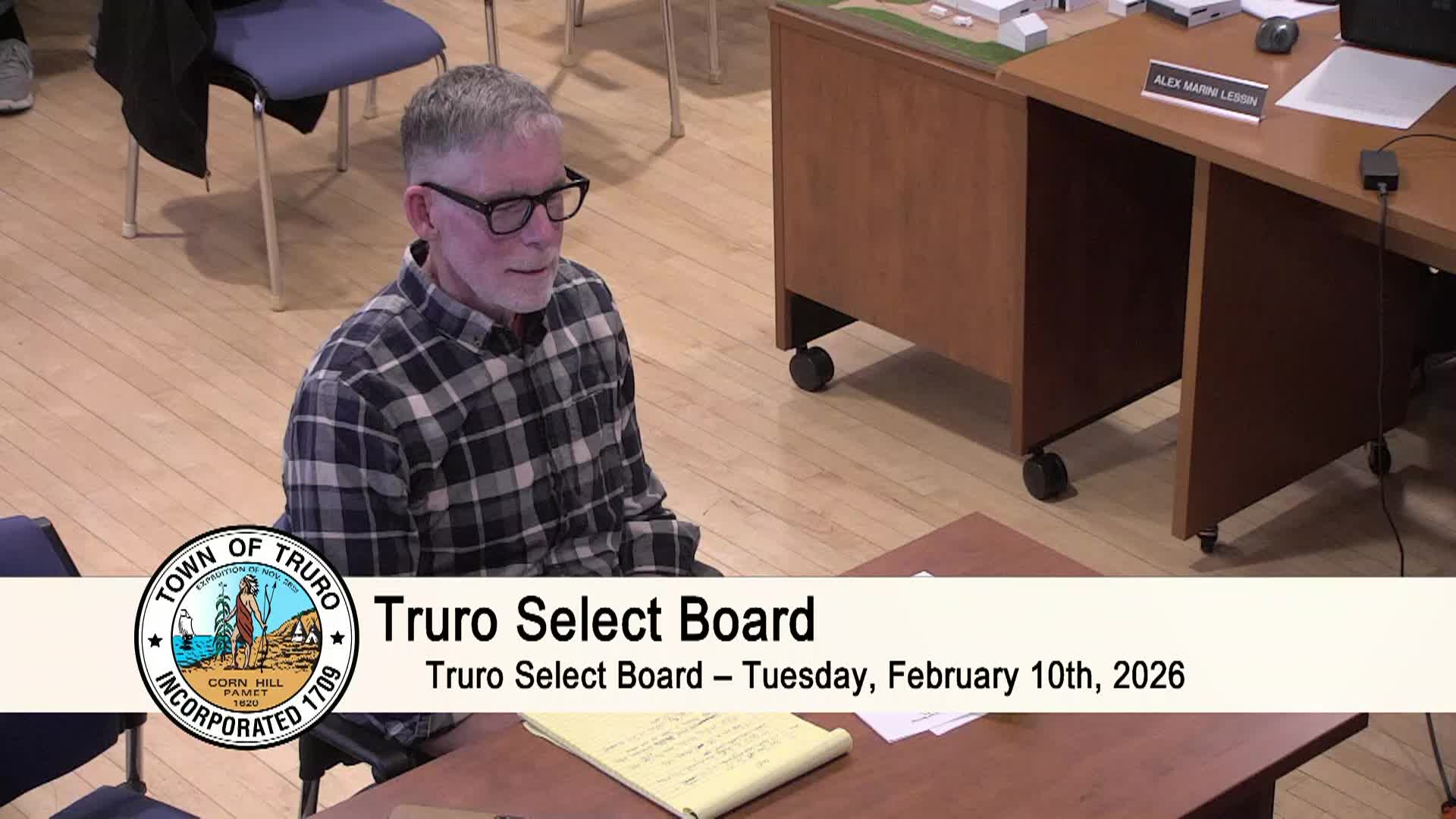 Thumbnail image for Truro Select Board 2-10-2026