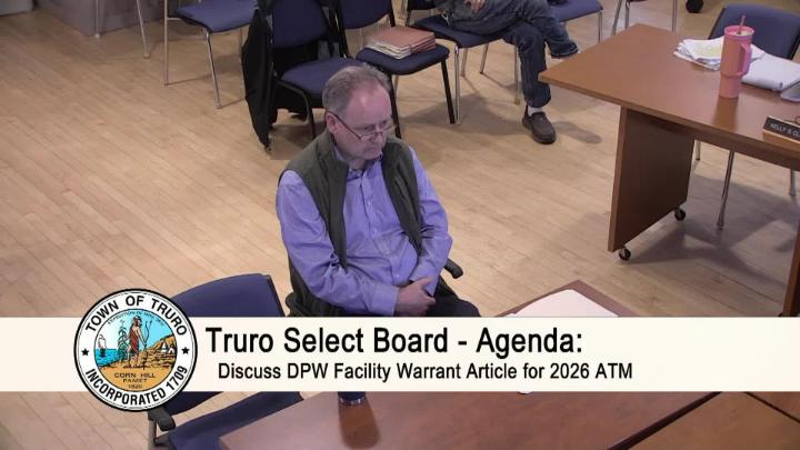 Thumbnail image for Select Board Work Session 4-17-2026